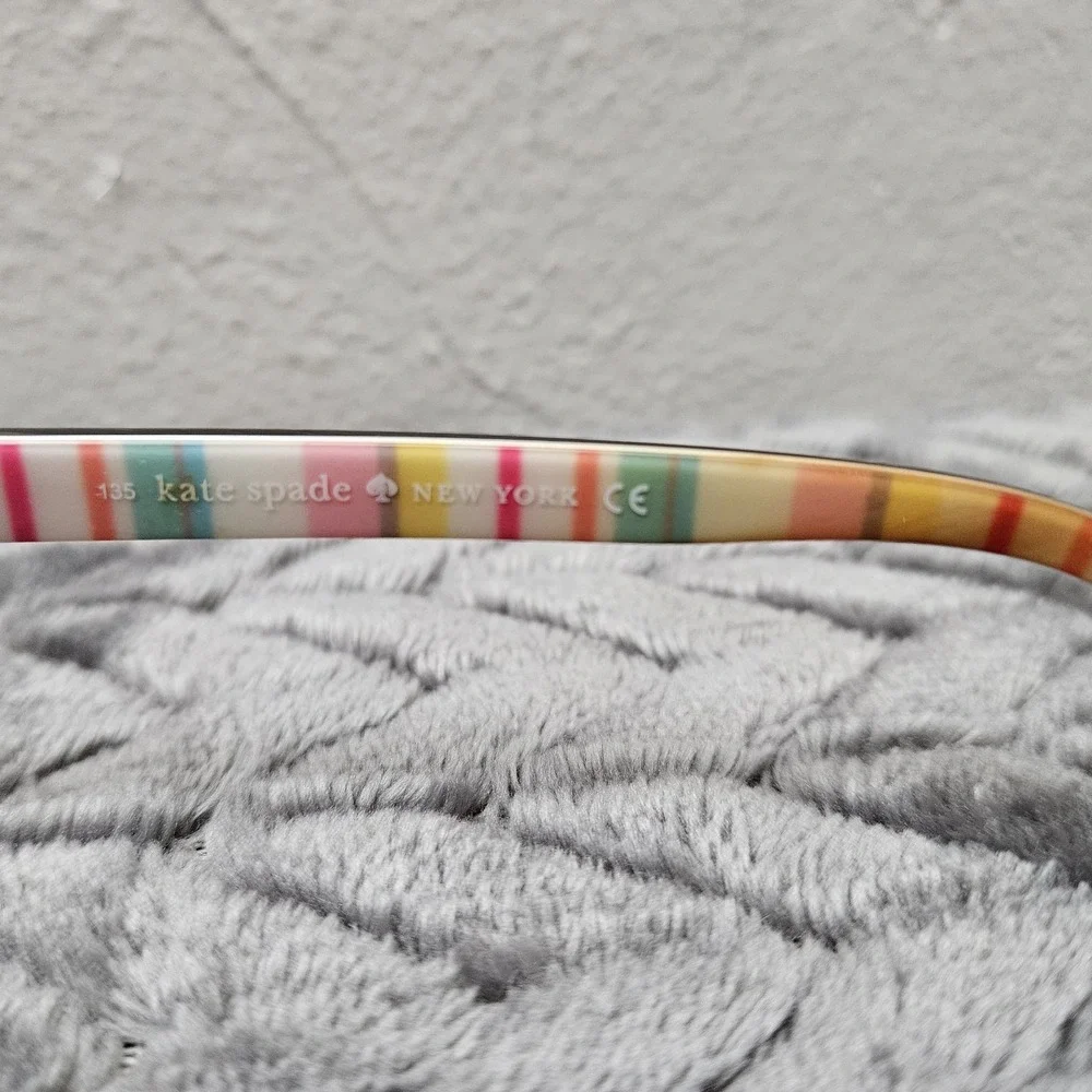 Kate Spade Jayla 0RUG 52-17-135mm Eyeglasses Frames Brown Striped Multicolor‎